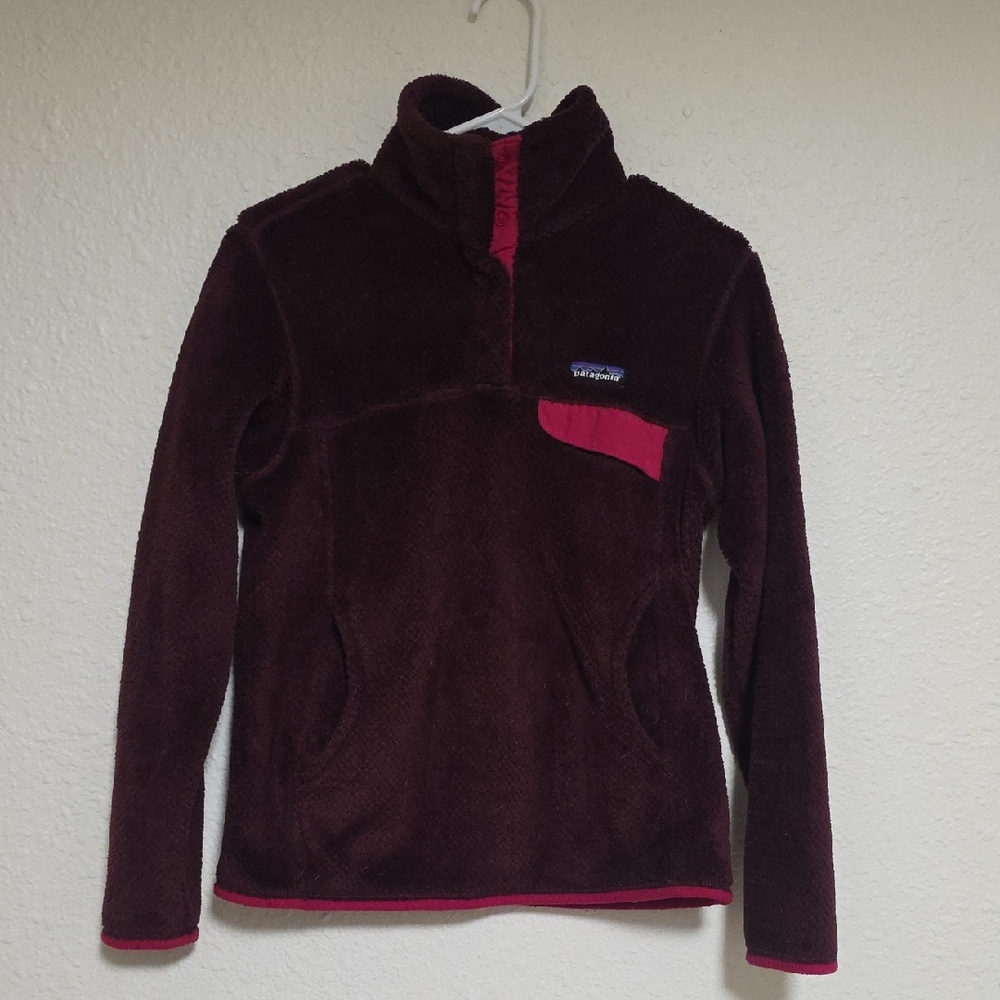 Patagonia Burgundy/Pink Fleece